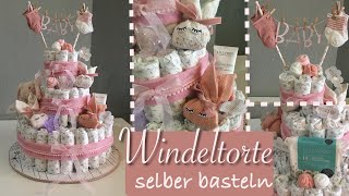 Windeltorte Selber Basteln [upl. by Akessej592]