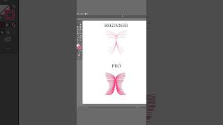 Tilde Key  Arc Tool Trick in Adobe Illustrator  Beginner Vs Pro graphic designer [upl. by Ariaet]