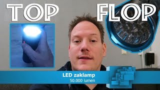 LED ZAKLAMP MET 50000 LUMEN VAN WISH  TOP of FLOP 11 [upl. by Otreblasiul915]