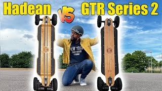 Evolve Hadean vs GTR Series 2  Which electric skateboard should you buy [upl. by Naira]