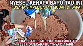 IDE USAHA ANAK MUDA KEKINIAN  MODAL 50rb BISA JADI 200 RIBU DARI 1 RESEP JUALAN BAHAN MUDAH DiCARI [upl. by Patricio]