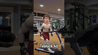 Treadmill Workout Tiktok Filter Effect treadmillworkout treadmill gym workout exercise [upl. by Anabal711]