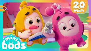 Disastro su foglio  Cartoni Animati 📺  Video divertenti  MINIBODS  Oddbods Italia [upl. by Phail]