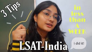 How I Cracked LSATIndia in less than a week [upl. by Klaus]