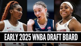 2025 WNBA Draft Big Board  Way Too Early Edition [upl. by Euqinom]