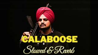 Calaboose Slowed  Reverb Sidhu Moose Wala [upl. by Aicertap834]