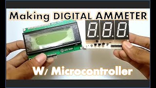 Digital Ammeter Using PIC MicroController [upl. by Storfer]