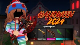 Buying EVERYTHING In The NEW MM2 HALLOWEEN UPDATE Murder Mystery 2 [upl. by Aliehs]