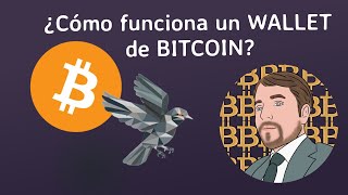 ¿Cómo funciona una wallet de BITCOIN [upl. by Anahsahs]