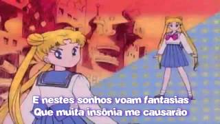 Sailor Moon  Abertura Brasileira  Legendado [upl. by Aicercul]