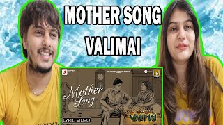 Valimai  Mother Song Lyric  Ajith Kumar  Yuvan Shankar Raja Vinoth Boney Kapoor Zee Studios [upl. by Diogenes393]