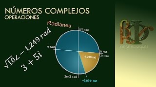 Números complejos  suma  resta multiplicación  división  potenciación  radicación [upl. by Laud]