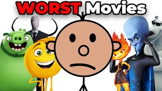 The WORST Movies Of the Decade [upl. by Nagiem829]