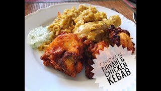 Videorecept 004  INDICKÉ CHICKEN BIRYANI amp CHICKEN KEBAB [upl. by Ebby134]