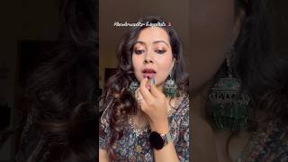 Modern wedding glam💄featuring SwissBeautyIndia✨shorts makeup weddingmakeup glowingskin [upl. by Odlavso]