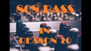 How to make an 808 in Reason 10 THOR TUTORIAL [upl. by Cheyne]