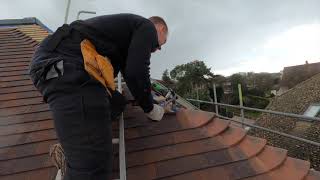 How To Install Hip Roof Tiles [upl. by Bej41]