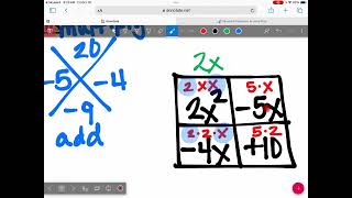 IM3 1018 Factoring Review [upl. by Yllen636]