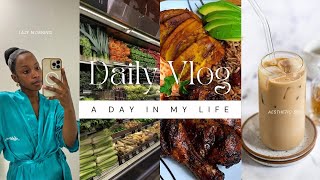 VLOG Running Errands Vlog Cook With Me Vlog Skin Care Routıne [upl. by Leontina]