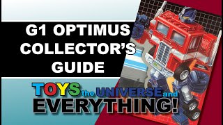 Optimus Prime G1 Identification Guide  KNOW YOUR TOYS Transformers Guide [upl. by Sherborn]