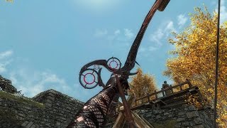 SKYRIM SPECIAL EDITION MODS SCOPED BOWS [upl. by Amelita]