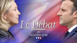 Replay du débat dEmmanuel Macron et Marine Le Pen en intégrale [upl. by Joshi293]