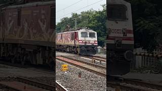 Digha Tamralipta Express with BRC AMUL WAP5 🔴💥 wap5 train trendingshorts railway [upl. by Felicity]