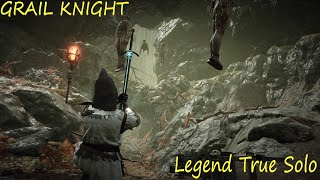 Festering Ground  Grail Knight  Legend True solo  Bretonnian LongswordMace Shield  Vermintide 2 [upl. by Sefton]