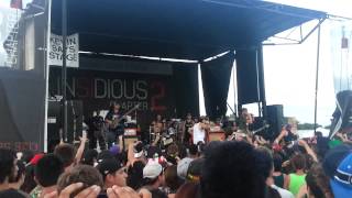 Volumes  Edge Of The Earth At Warped Tour 2013 Nassau Coliseum [upl. by Nadya374]