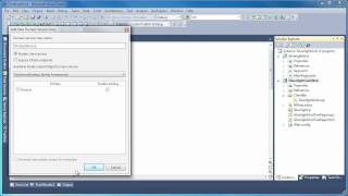 Silverlight Data Grid  Binding Data using WCF RIA Services [upl. by Creighton]