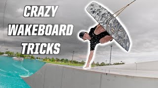 CRAZY WAKEBOARD TRICKS  GRAEME BURRESS [upl. by Tynan]