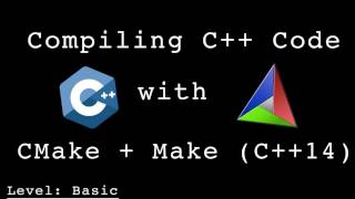 Compiling C using CMake and Make CS20170204 [upl. by Mclain]