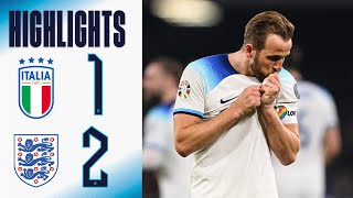 Italy 12 England  Kane Becomes Englands Record AllTime Goal Scorer  Highlights [upl. by Dreyer]