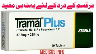 Tramal Plus tablet uses  Tramadol Paracetamol tablet uses benefits side effects dosage in urdu [upl. by Camala388]