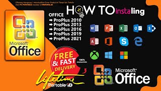 CARA INSTAL MICROSOFT OFFICE 2019 PRO PLUS [upl. by Sylvester]