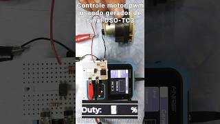 Controle de motor pwm com dsotc3 [upl. by Leor]