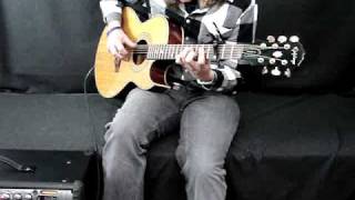 Epiphone PR5E Acoustic Electric Guitar CutawayGravity Music GearDemo Video [upl. by Lopes896]