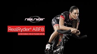 RealRyder® La bici indoor che si muove con te [upl. by Oiciruam997]