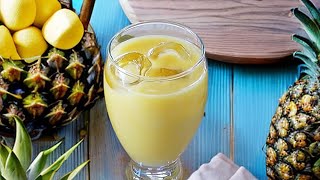 Jugo de de piña con arroz receta pasó a paso [upl. by Enrico197]