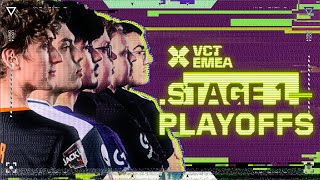 Get ready for the VCT EMEA Stage 1 Playoffs [upl. by Ueihtam]