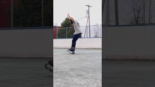 Fancy footwork but I never left the ground 🤔 rollerblading skate extremesports wizardskating [upl. by Conan]