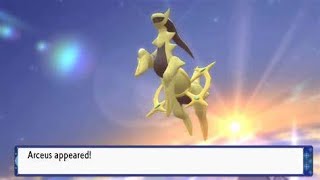 Poekmon Shining Pearl Live Arceus Hunting [upl. by Ahseei]