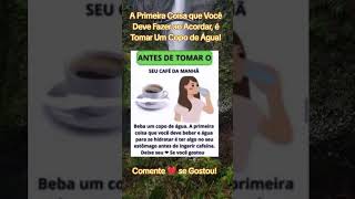 bemestar dicas saude dicasdesaúde cafe bebaagua hidratação [upl. by Names831]