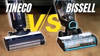 Bissell Crosswave vs Tineco Ultimate Side By Side Comparison  Which One Is Better [upl. by Hutson]