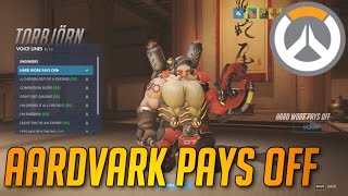 Overwatch  Aardvark Pays off [upl. by Giordano134]