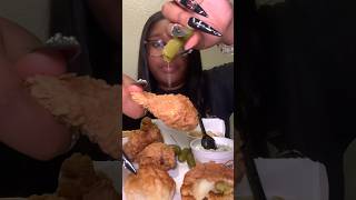 Church’s Chicken got the BEST FRIED CHICKEN 🍗🔥 churchschicken friedchicken mukbang [upl. by Leonore]