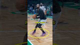 Kyrie has 2 different signature shoes 🤨 overtimemikey sneakers kyrieirving nba basketball [upl. by Chloette]