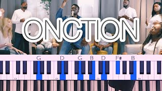 6 Onction  Jonathan C Gambela Piano Tutoriel [upl. by Notsla]