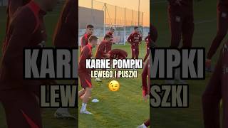 LEWANDOWSKI I PUCHACZ POMPUJĄ 😉 shorts [upl. by Missi]