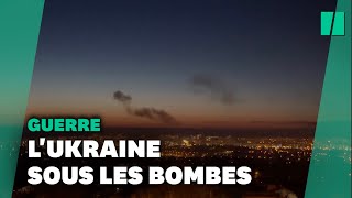 Les images des bombardements russes en Ukraine [upl. by Fabiolas212]